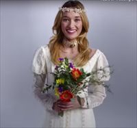 100 שנה של שמלות כלה בשלוש דקות