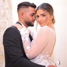 אחרי שכמעט נדחתה בגלל המבצע הצבאי - החתונה הזו היתה שמחה מהרגיל